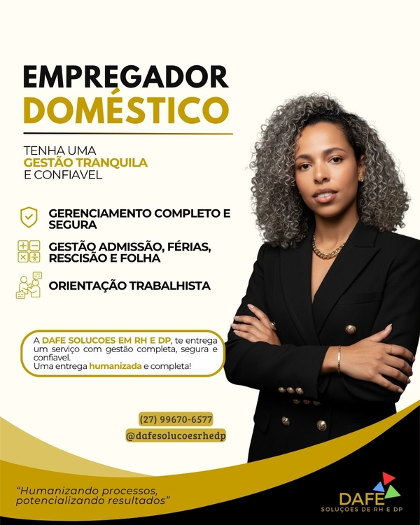DOMÉSTICA - GESTÃO FOLHA DE PAGAMENTO