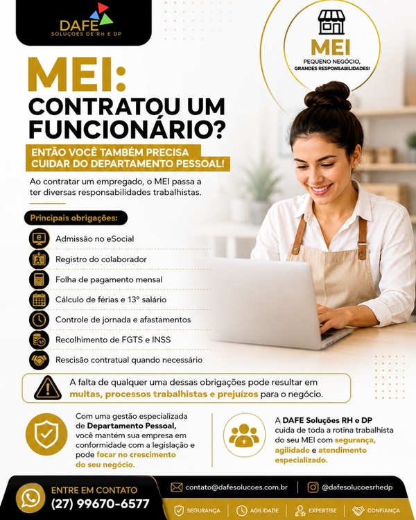 MEI - GESTÃO DE FUNCIONÁRIO