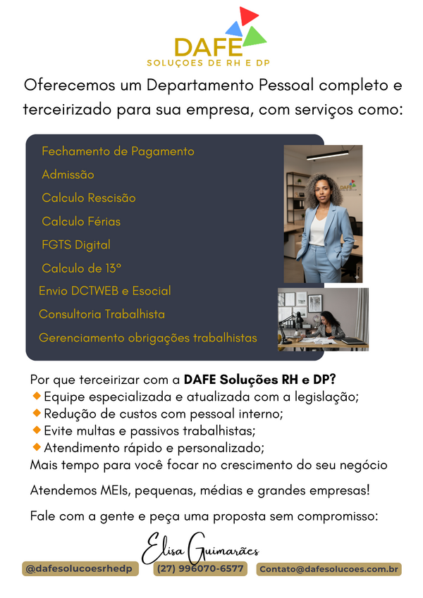 Terceirizacao de Departamento Pessoal