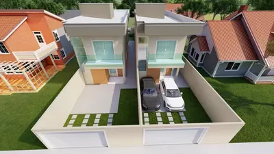 Duplex 3 quartos  em Morada de Laranjeiras